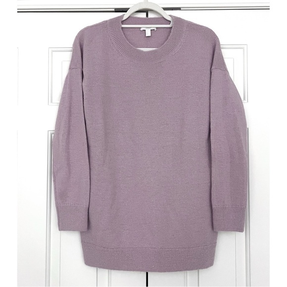 COS Oversized Knit Alpaca Sweater in Light Purple / Lilac - Size S - Picture 1 of 4
